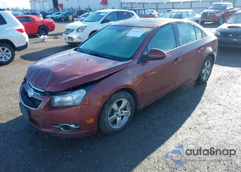 2012 Chevrolet Cruze Lt from USA, damaged, VIN 1G1PF5SCXC7236113